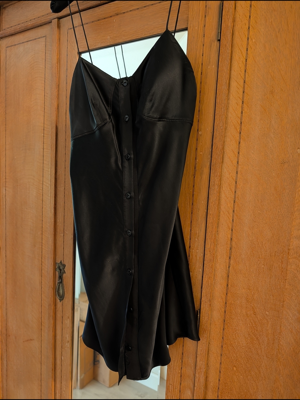 rag & bone 100% Silk Button-Front Minidress